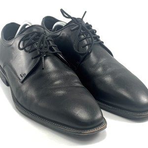 ECCO Faro Plain Toe Tie Tuxedo Oxford Black Dress Shoes Men's Size 10-10.5 (44)